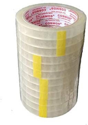 R K SALES Self Adhesive Handheld Single Side (Manual)(Set of 12, Transparent)