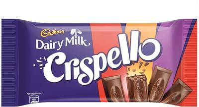 Cadbury Crispello Chocolate Bar 35 g (Pack of 15) Brittles  (15 x 35 g)