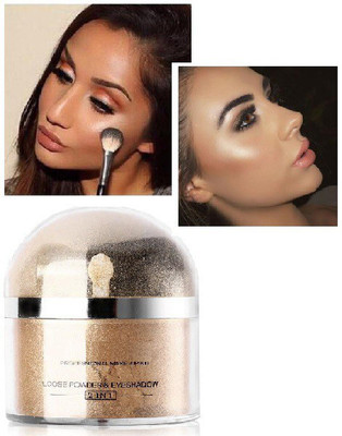 tanvi27 GOLDEN SHIMMER FACE & BODY LOOSE POWDERY HIGHLIGHTER Highlighter(GOLD)