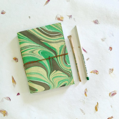 Devraaj NOTEPAD A5 Note Book NO 100 Pages(Green)