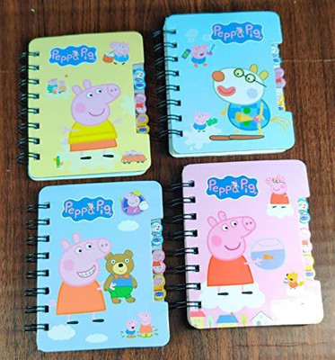 Tera13 unicorn A3 Diary ruled 60 Pages(Multicolor, Pack of 4)