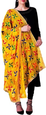 phulkari Chiffon Embroidered Women Dupatta