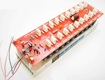 M V COLLECTION 1000 WATT RMS ORIGINAL 2SC5200 AMPLIFIER BOARD SUPER HIGH QUALITY Electronic Components Electronic Hobby Kit