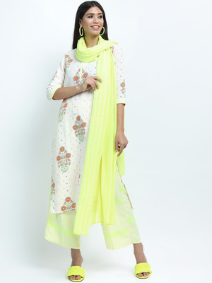 Vishudh Women Kurta Palazzo Set