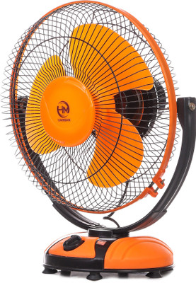 HARMAN INDUSTRIES 12INCH CORAL HIGH SPEED ALL PURPOSE AP FAN 300 mm Anti Dust 3 Blade Table Fan