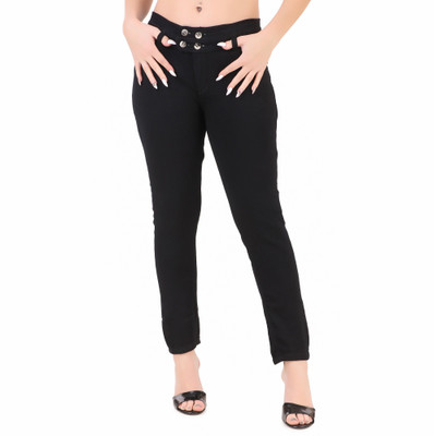OXYDENIM Skinny Women Black Jeans