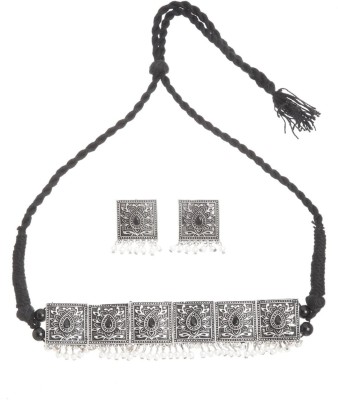 BMDCollection Alloy Black Jewellery Set(Pack of 1)