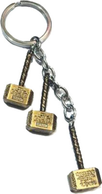 WHITE POPCORN THOR 3 IN ONE HAMMER KEYCHAIN Key Chain
