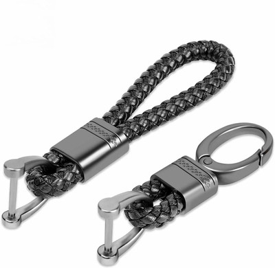 BORING Zinc Alloy Buckle Keyring Premium Build Quality Car & Bike Keychain Key Chain