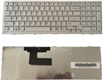 SellZone Laptop Keyboard Replacement Sony Vaio VPC-EE VPCEE EE Series Part No. 0CK00204 Laptop Keyboard Replacement Key