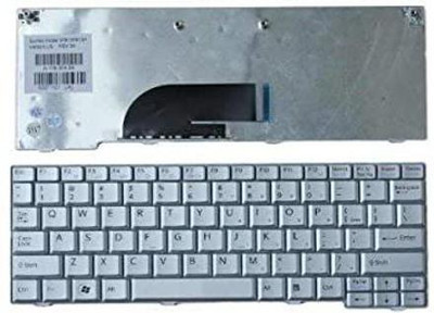 TECHCLONE Laptop Keyboard Replacement Sony Vaio VPC-M, VPCM Internal Laptop-size Laptop Keyboard Compatible with Desktop, Laptop, Mac(Silver)