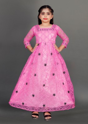 Apnisha Anarkali Gown(Pink)