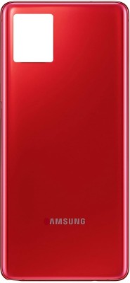 Sandreezz Samsung Galaxy Note 10 Lite / SM-N770 (with Proper Logo) (Glass) Back Panel(Aura Red)