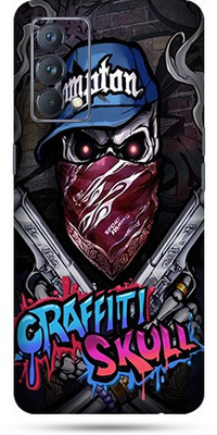 OggyBaba Realme Gt Master Edition Mobile Skin(Graffiti Skull Multicolor Skin With Ultra Matte Finish)