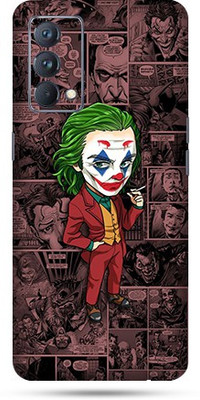 OggyBaba Realme Gt Master Edition Mobile Skin(Joker Comic Multicolor Skin With Ultra Matte Finish)