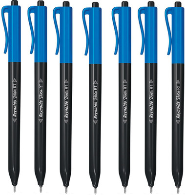 Reynolds VISTA RT BALLPOINT PEN-BLUE SET OF 5 (PACK OF 22) Ball Pen(Pack of 22, Ink Color - Blue)