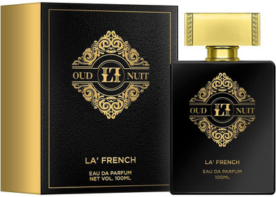 La French Oud Nuit Perfume Eau De Parfum Blended with Oud and French Fragrance Eau de Parfum - 100 ml(For Men & Women)