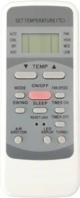 Cezo AC Remote Compatible for  AC Remote Controller Bluestar Remote Controller(White)