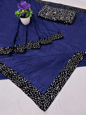 Parmila-Fashion-Embellished-Bollywood-Art-Silk-Saree-Blue