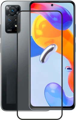 VDAT Edge To Edge Tempered Glass for Xiaomi Poco M4 Pro 5G, Poco M4 Pro 5G, POCO M4 PRO 5G(Pack of 1)