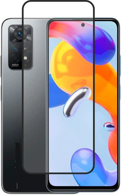VDAT Edge To Edge Tempered Glass for Xiaomi Poco M4 Pro 5G, Poco M4 Pro 5G, POCO M4 PRO 5G(Pack of 1)