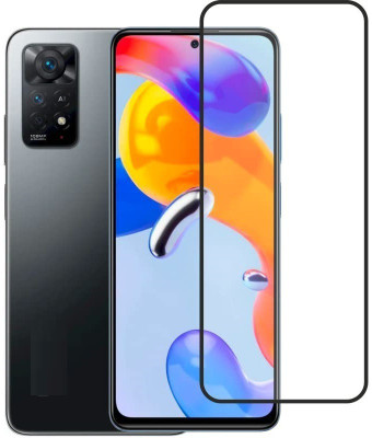 BRENZZ Edge To Edge Tempered Glass for POCO M4 Pro 5G (16.76 cm (6.6 inch)(Pack of 1)