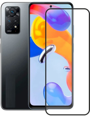 VDAT Edge To Edge Tempered Glass for Xiaomi Poco M4 Pro 5G, Poco M4 Pro 5G, POCO M4 PRO 5G(Pack of 1)