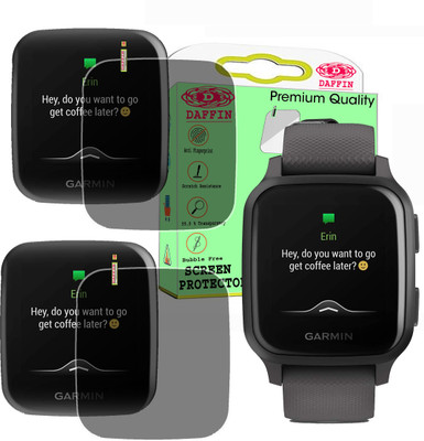 daffin Screen Guard for Garmin Venu Sq(Pack of 2)