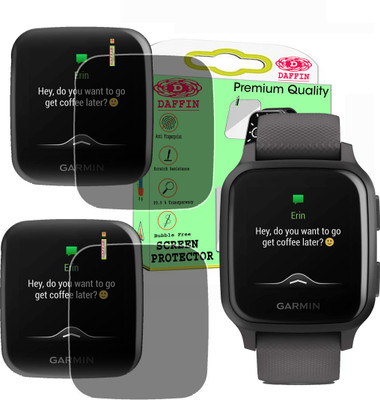 daffin Screen Guard for Garmin Venu Sq(Pack of 2)