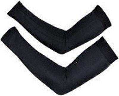 NJ FITTY Nylon Arm Sleeve For Boys & Girls(Free, Black)