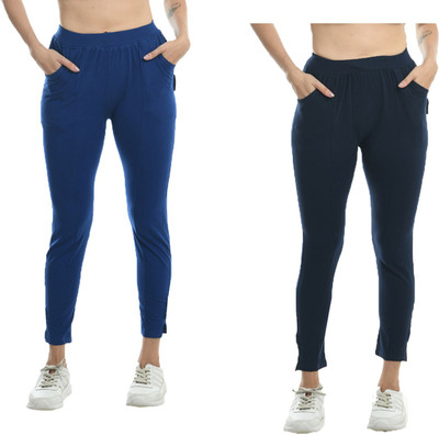 IndiWeaves Regular Fit Women Multicolor Trousers