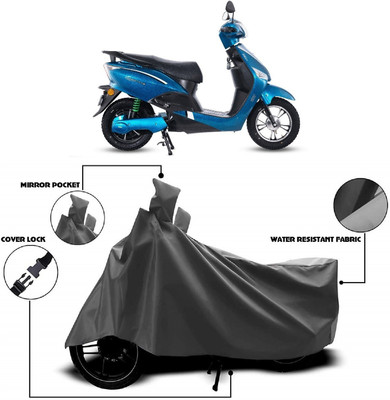 Autoprime Two Wheeler Cover for Hero(Electric Optima, Grey)