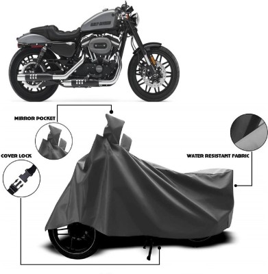 AutoKick Two Wheeler Cover for Harley Davidson(Roadster, Grey)