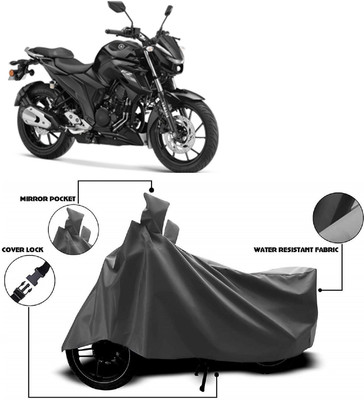 AutoFave Two Wheeler Cover for Yamaha(FZ, Grey)
