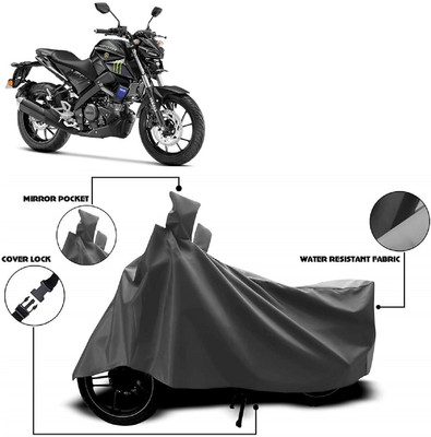 Autoprime Two Wheeler Cover for Yamaha(MT 15, Grey)