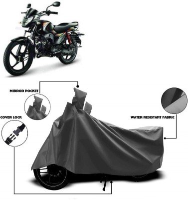 AutoFave Two Wheeler Cover for Mahindra(Pantero, Grey)