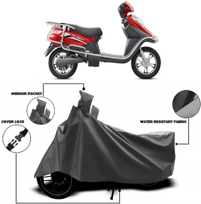 Autoprime Two Wheeler Cover for Hero(Electric Cruz, Grey)