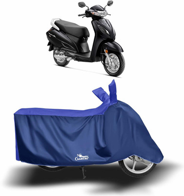MADAFIYA Waterproof Two Wheeler Cover for Honda(Activa 125, Blue)