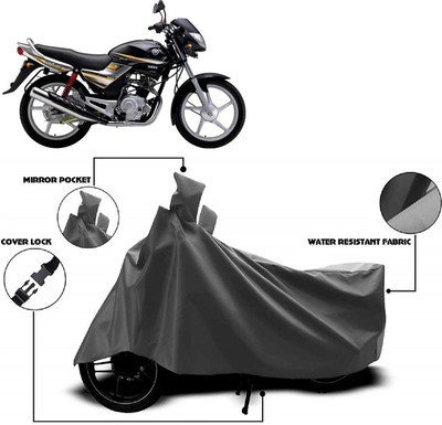 AutoFave Two Wheeler Cover for Yamaha(Libero LX, Grey)