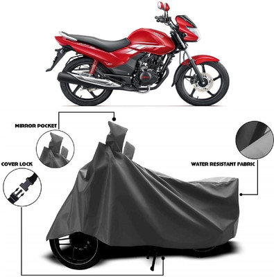 Autoprime Two Wheeler Cover for Hero(Achiever, Grey)