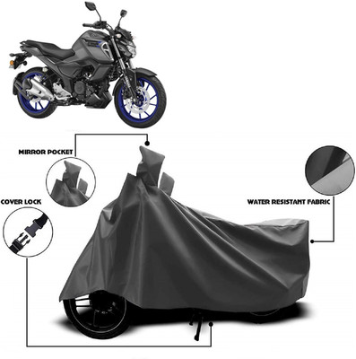 Autoprime Two Wheeler Cover for Yamaha(FZ S FI New, Grey)