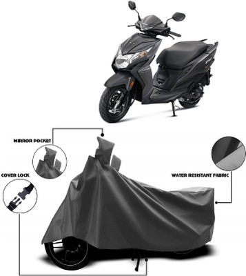 ANTOFY Two Wheeler Cover for Honda(Dio, Grey)