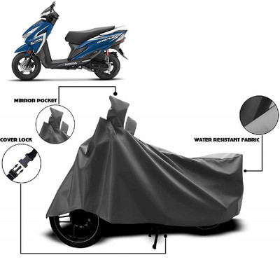 Autoprime Two Wheeler Cover for Honda(Grazia, Grey)