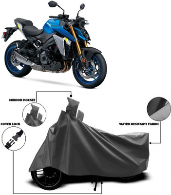 ANTOFY Two Wheeler Cover for Suzuki(GSX S1000, Grey)