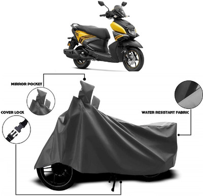 Autoprime Two Wheeler Cover for Yamaha(Ray-ZR 125FI BS6, Grey)