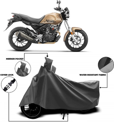 AutoFave Two Wheeler Cover for Hero(MotoCorp XPulse 200T, Grey)