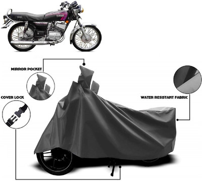 Autoprime Two Wheeler Cover for Yamaha(RXG, Grey)