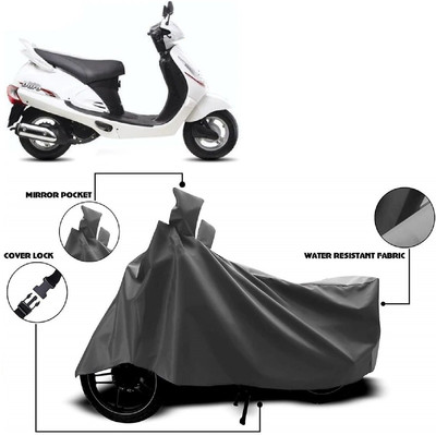 ANTOFY Two Wheeler Cover for Mahindra(Duro 125, Grey)