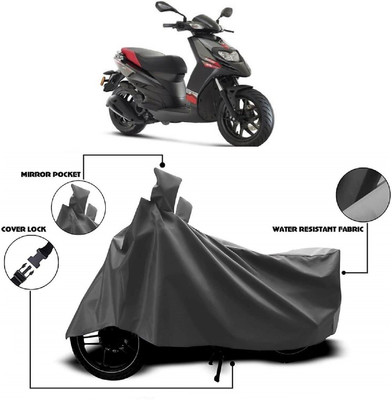 Autoprime Two Wheeler Cover for Aprilia(SR 125, Grey)