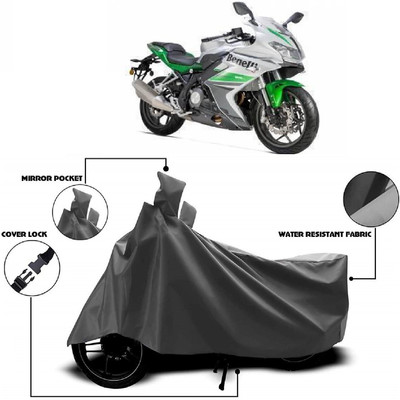 AutoFave Two Wheeler Cover for Benelli(302R, Grey)